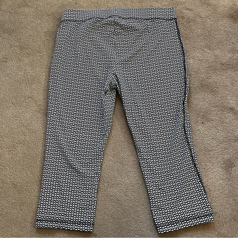 Talbots Patterned Capri Yoga Pants - image 2